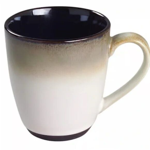 Sango Nova Black 2 Mugs, Creamer & Sugar Bowl and Lid ⭐️ NWOT - Picture 6 of 7